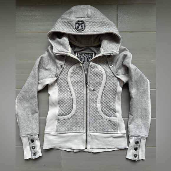 *RARE* Special Edition Convertible Scuba Hoodie Ghost Herringbone - Picture 3 of 15